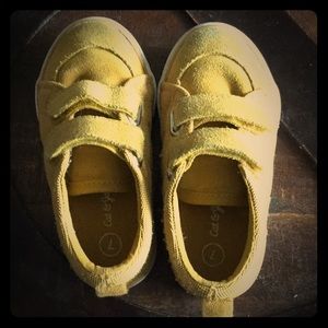 Cat & Jack Suede/Canvas Toddler Boy Sz 7 Shoe